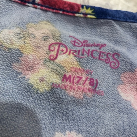Disney Princess Belle Blue Dress Girls size Med 7/8 - Picture 9 of 9
